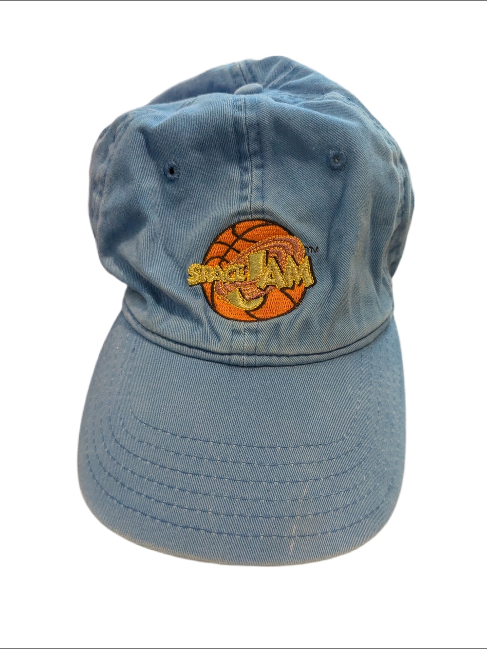 Vintage Space Jam Men’s Hat Adjustable Blue Looney Tunes Hat